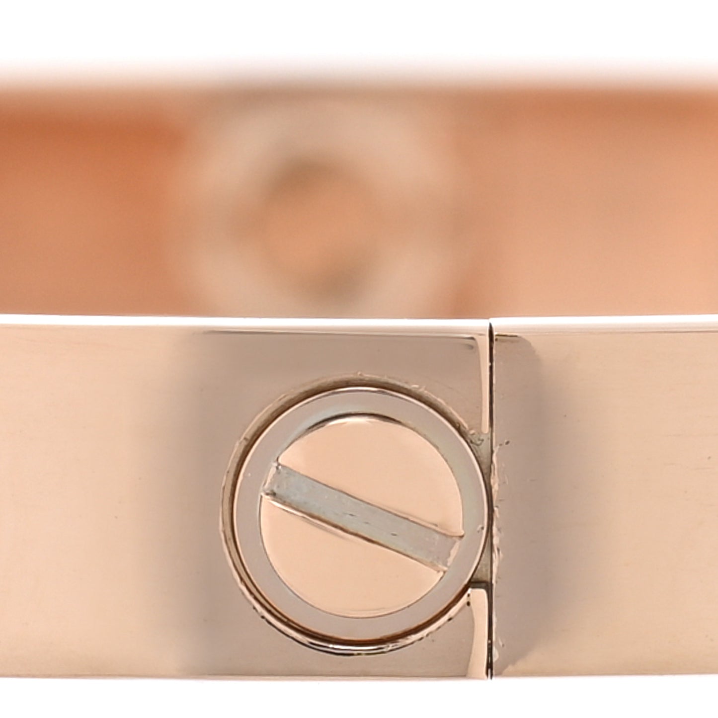 18K Pink Gold 4 Diamond LOVE Bracelet 19