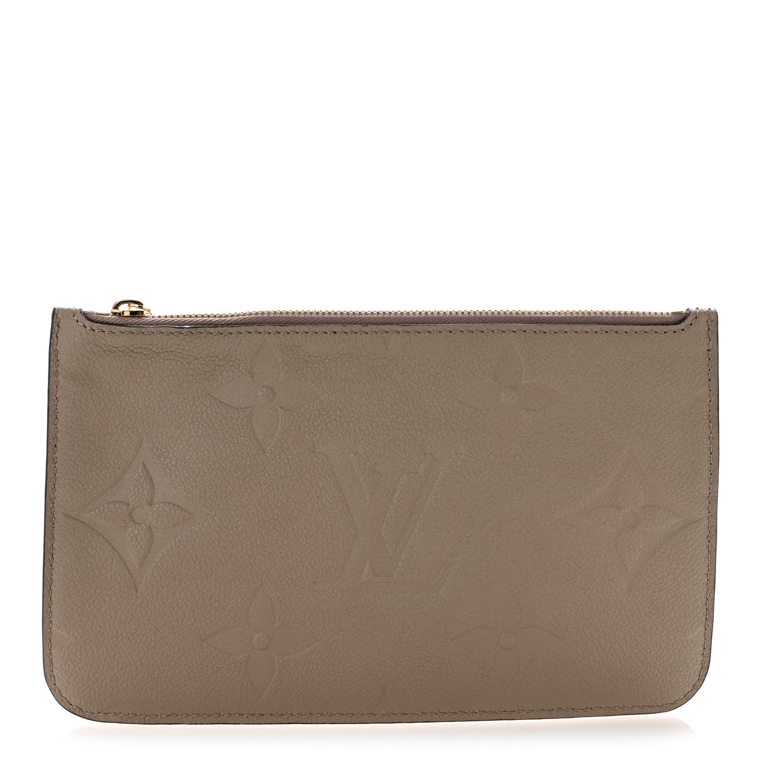 Louis Vuitton Empreinte Monogram Giant Neverfull MM Pochette Tourterelle 1 of 7