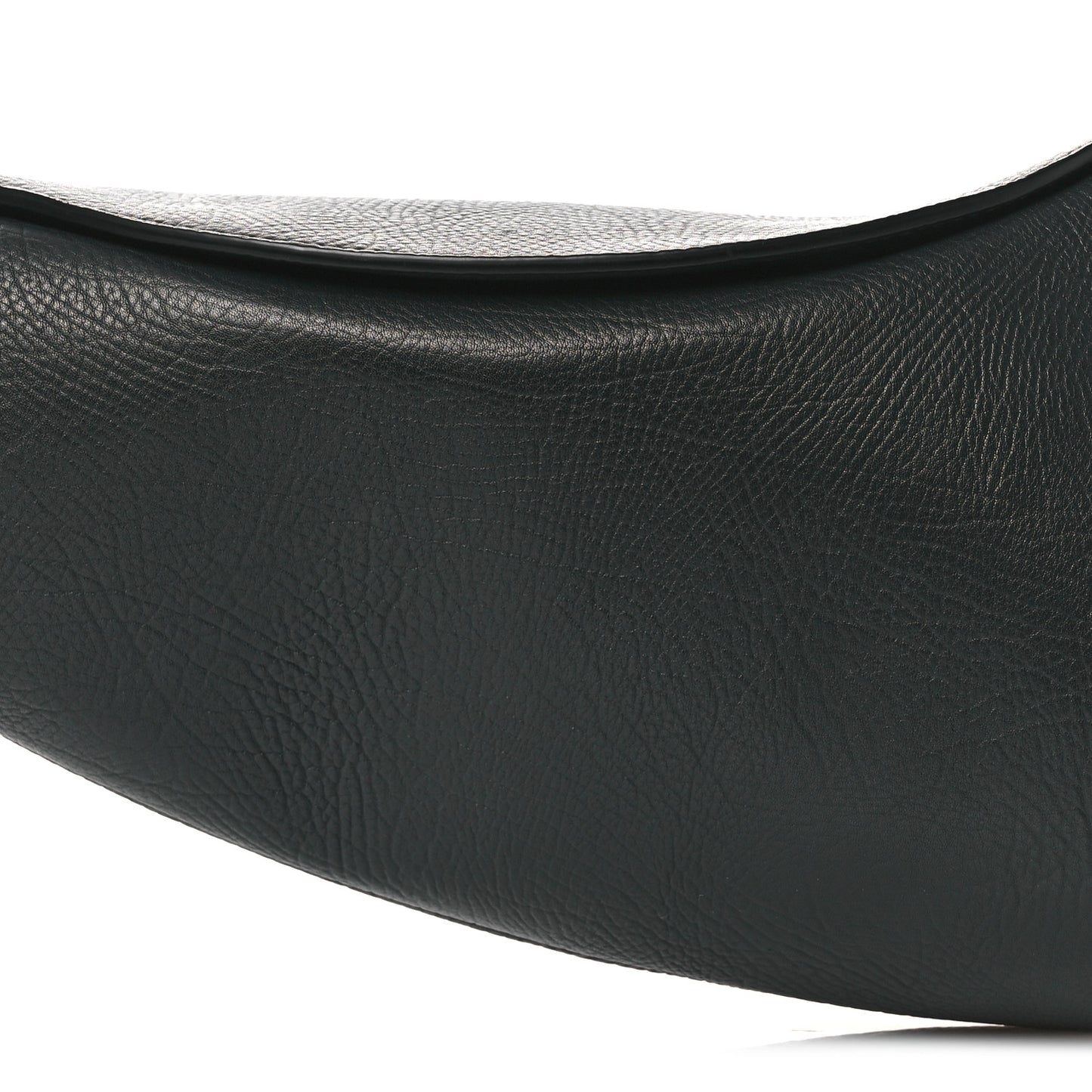 Calfskin Large Horn Bag Black