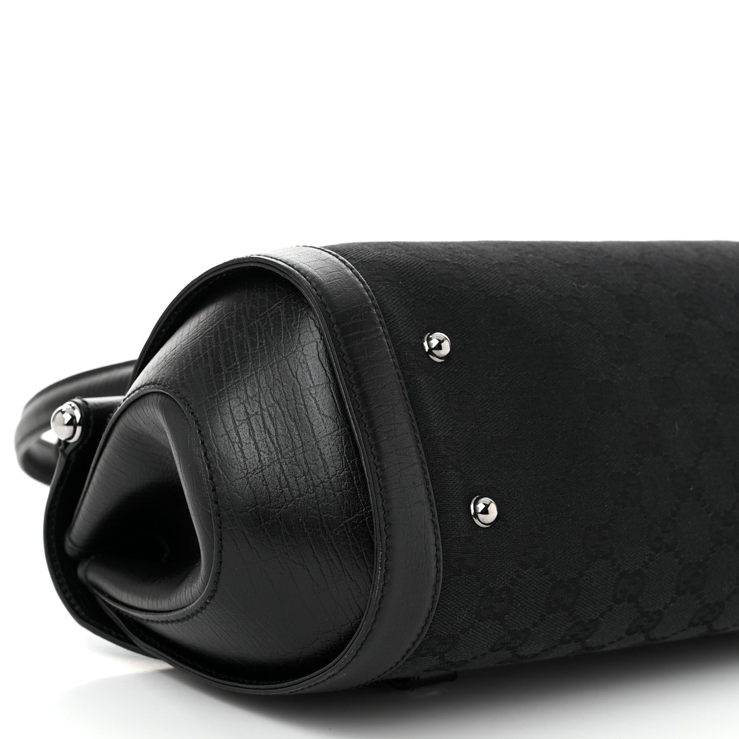 Monogram Bamboo Bullet Bag Black