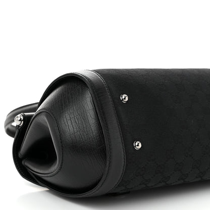 Gucci Monogram Bamboo Bullet Bag Black 9 of 10
