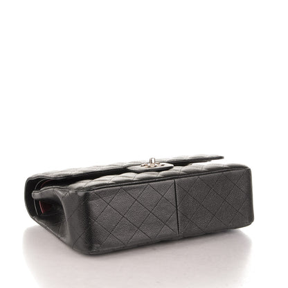 Chanel Caviar Quilted Jumbo Double Flap Black 4 of 7