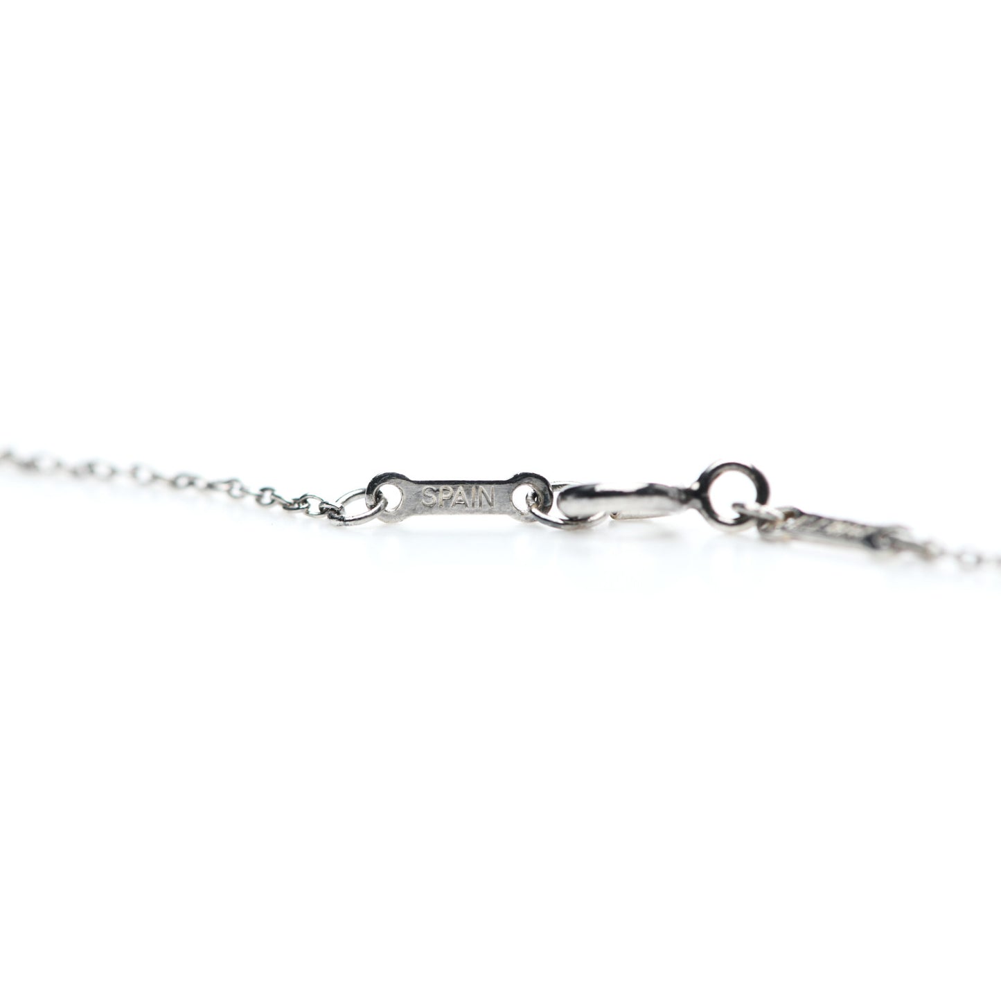 Sterling Silver Elsa Peretti Letter K Pendant Necklace
