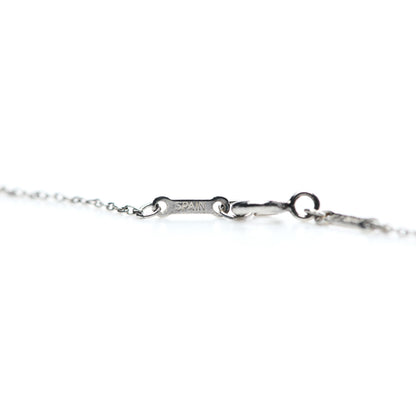 Tiffany Sterling Silver Elsa Peretti Letter K Pendant Necklace 7 of 7