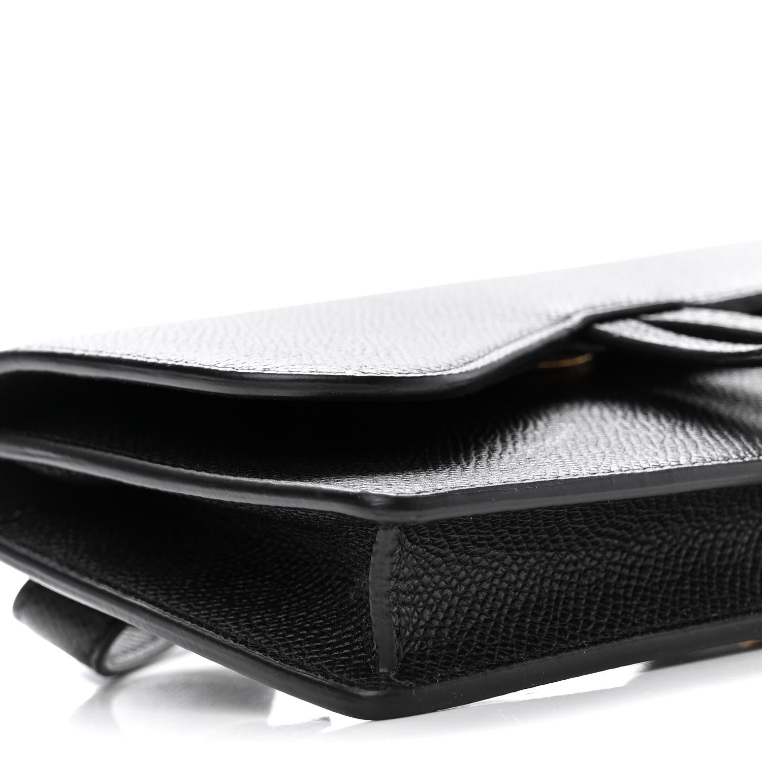 Christian Dior Grained Calfskin Saddle Belt Bag Black 8 of 9
