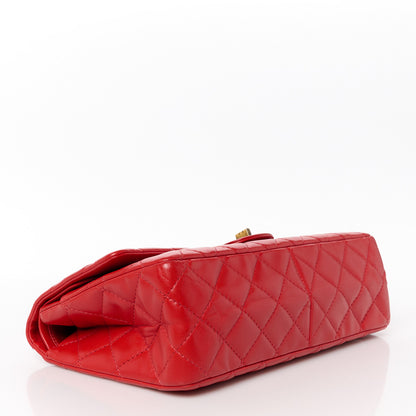 Chanel Lambskin Quilted 2.55 Reissue 226 Flap Red 4 of 10