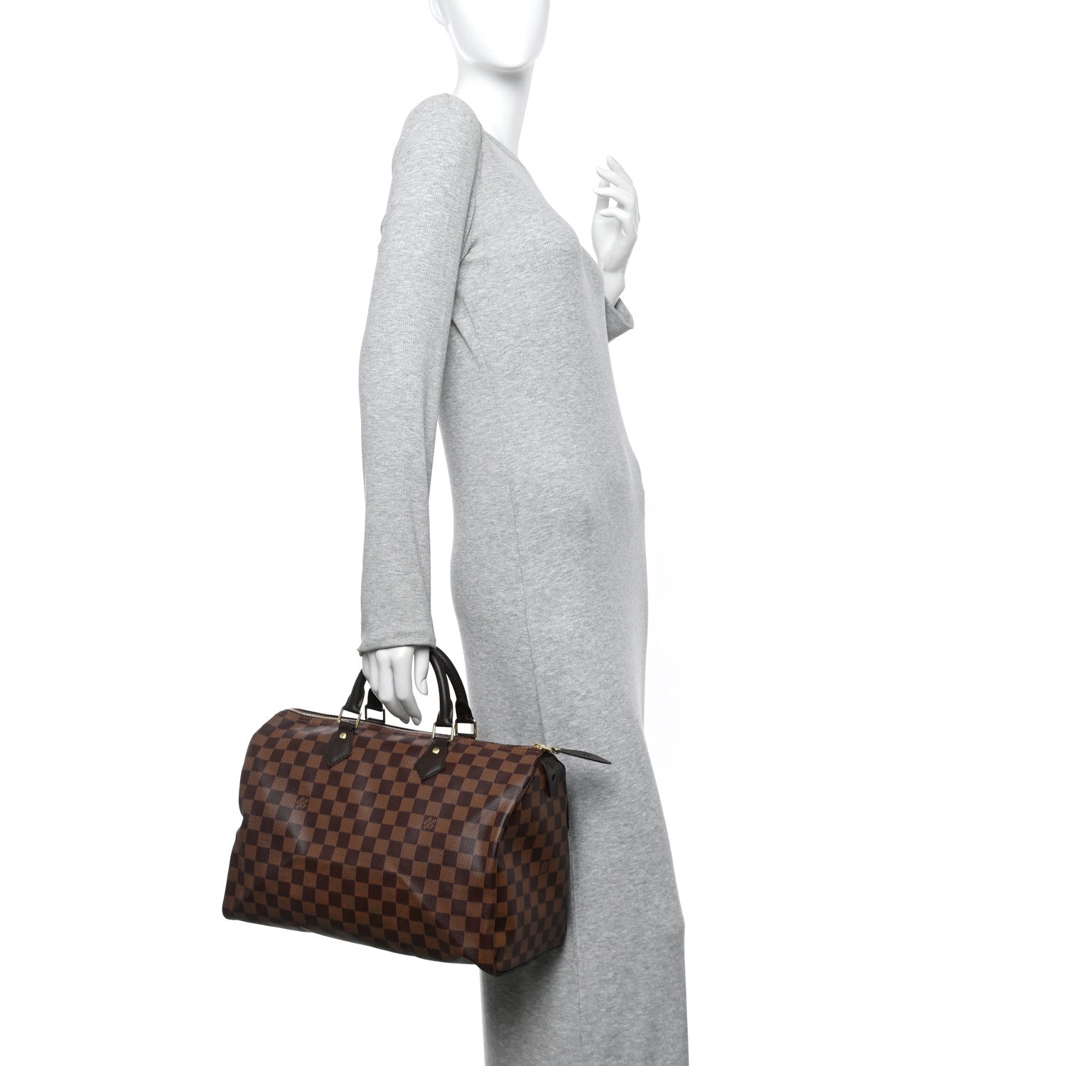 Louis Vuitton Damier Ebene Speedy 35 2 of 9