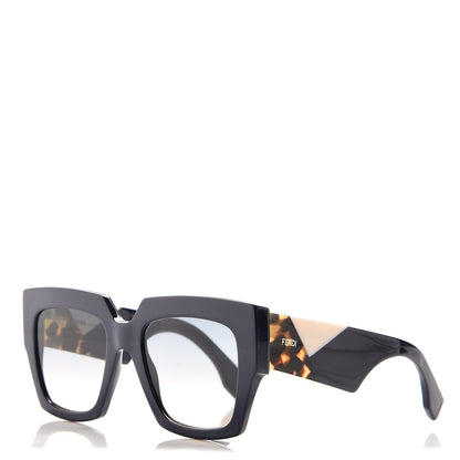 Fendi Facets Square Sunglasses FF 0263/S Blue 1 of 7