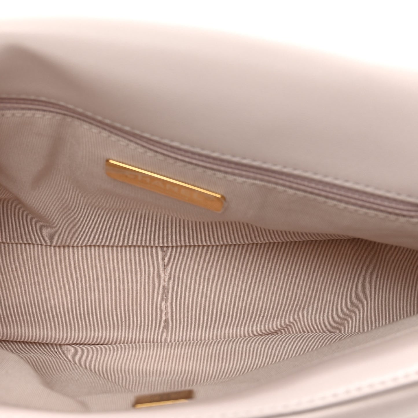 Lambskin Quilted Medium Chanel 19 Flap Light Pink