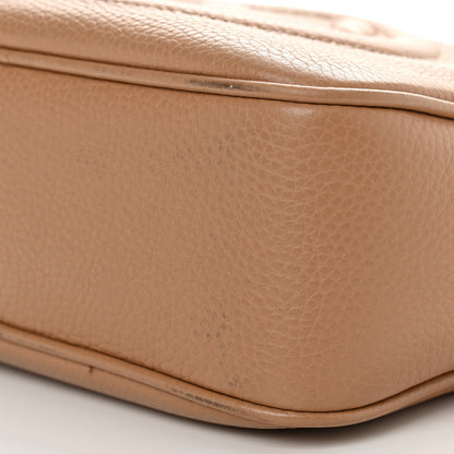 Gucci Pebbled Calfskin Small Soho Disco Bag Camelia 11 of 14