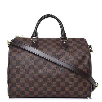 Louis Vuitton Damier Ebene Speedy Bandouliere 30 1 of 8