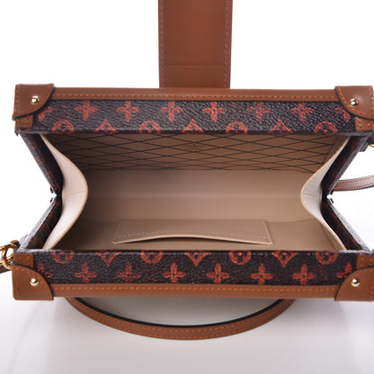 Louis Vuitton Catogram Petite Malle Orange Marron 6 of 10