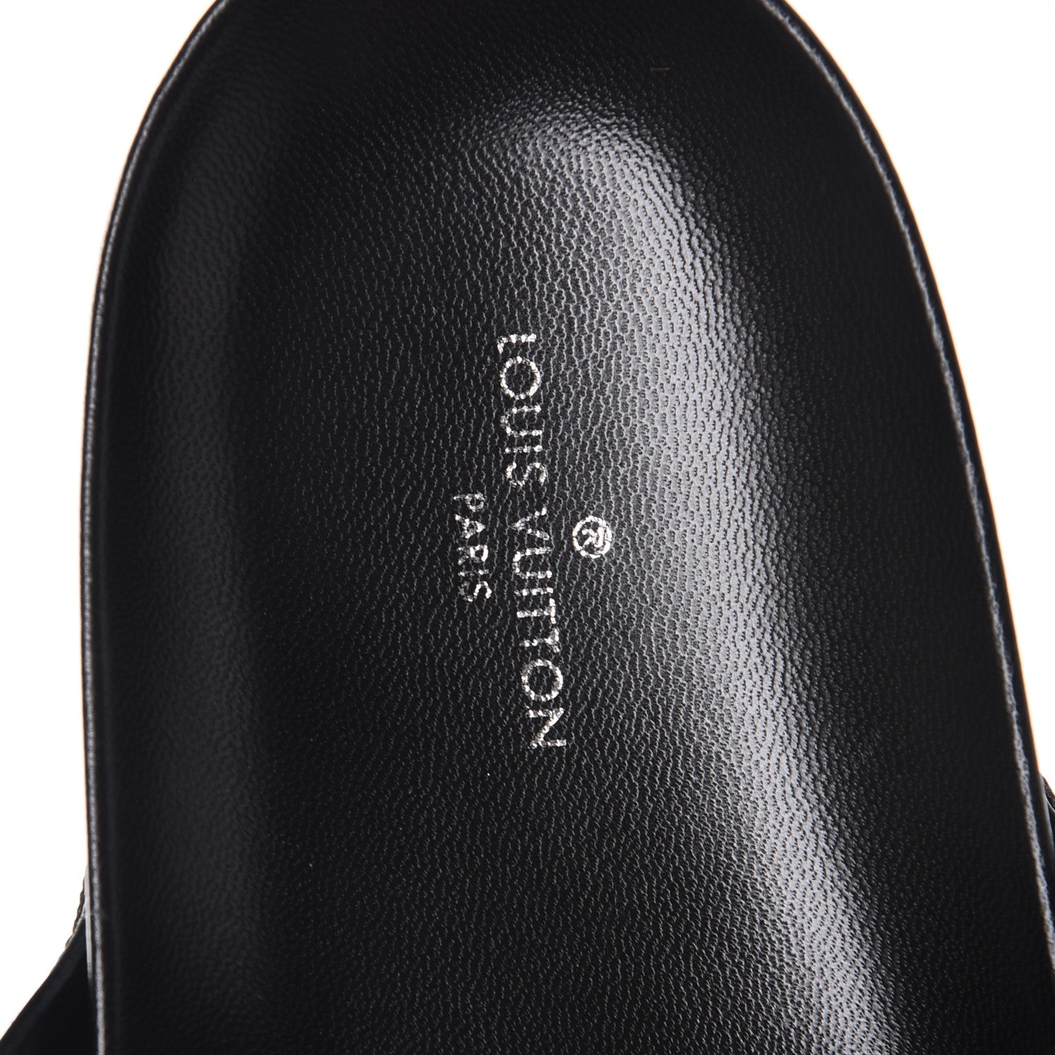 Louis Vuitton Monogram Bom Dia Mule Sandals 42 Black 7 of 10