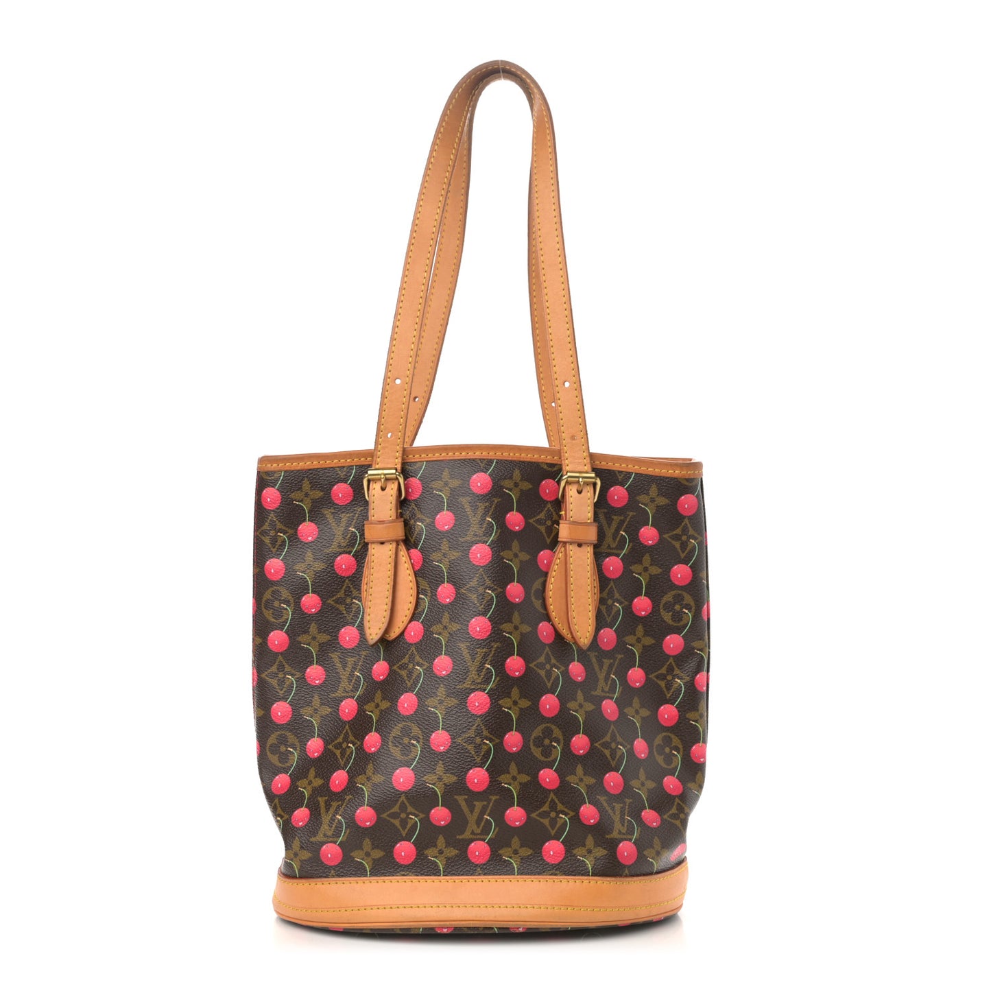 Monogram Cerises Bucket Bag