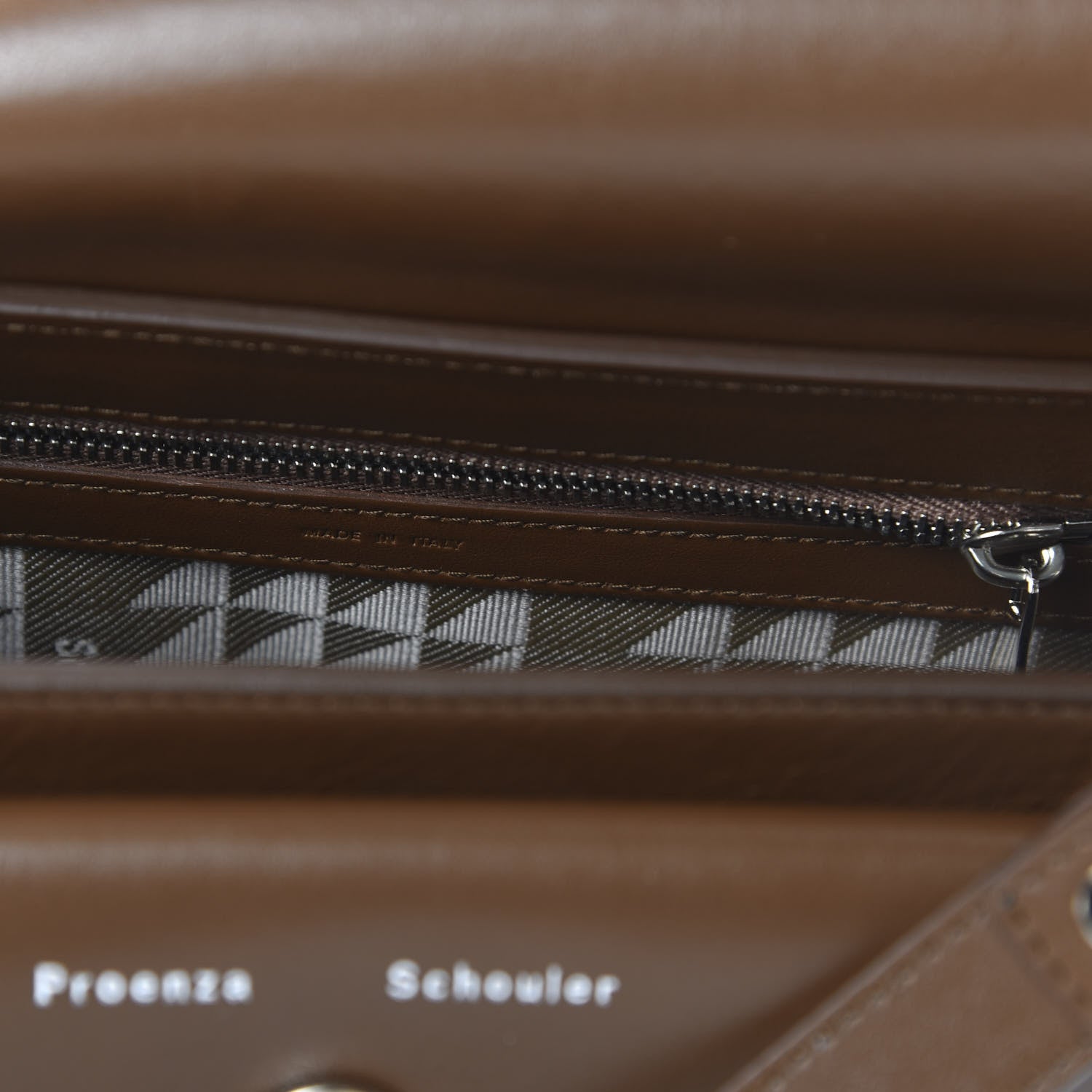 Proenza Schouler Smooth Calfskin Mini PS11 Classic Shoulder Bag Hazelnut 9 of 10
