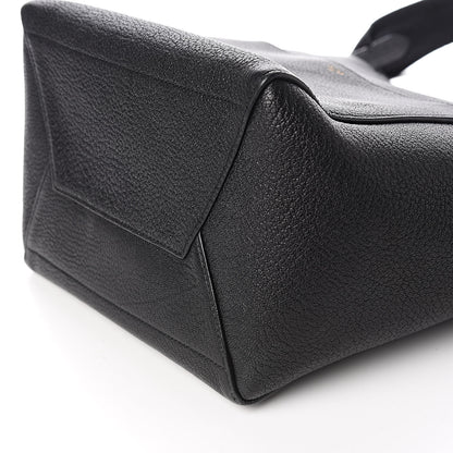 Celine Goatskin Sangle Bucket Bag Black 9 of 10