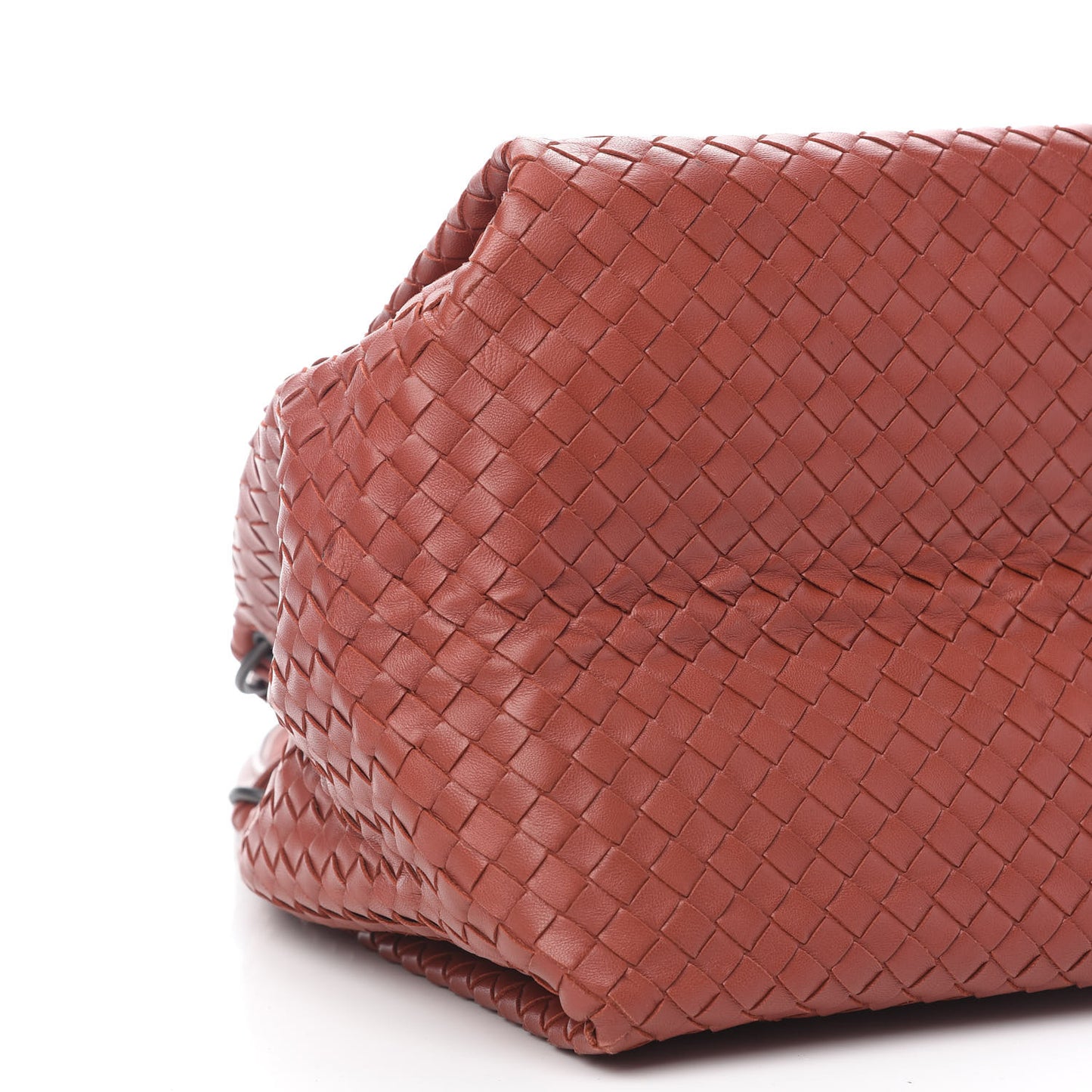 Nappa Intrecciato Parachute Bag Brique