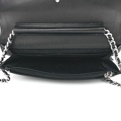 Chanel Caviar Timeless CC Wallet On Chain WOC Black 5 of 12