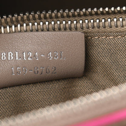 Fendi Vitello Dolce Croc Tail Medium By The Way Boston Bag Tortora Orange Pink 7 of 11