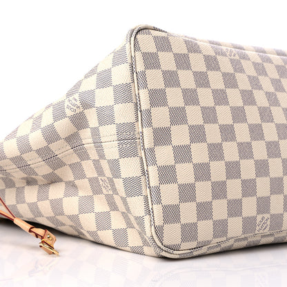 Louis Vuitton Damier Azur Neo Neverfull GM Rose Ballerine 9 of 12