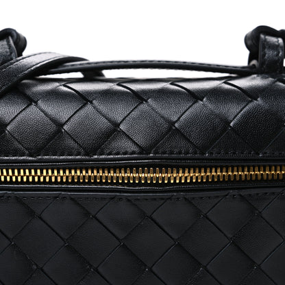 Bottega Veneta Calfskin Intrecciato Bang Bang Vanity Case Black 9 of 11