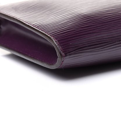 Louis Vuitton Epi Pochette Accessories 24 Cassis 7 of 10
