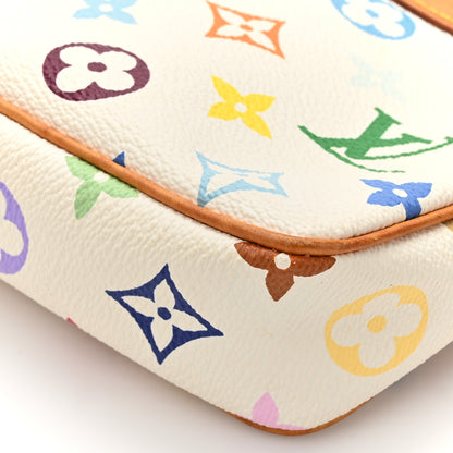 Louis Vuitton Monogram Multicolor Pochette Accessories White 13 of 15
