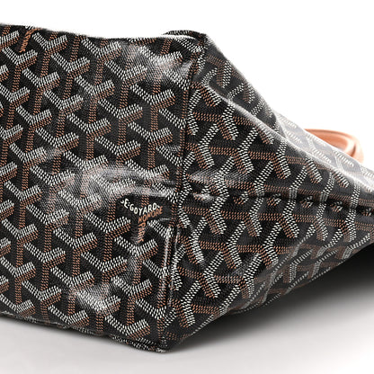 Goyard Goyardine Saint Louis GM Black Gold 9 of 11