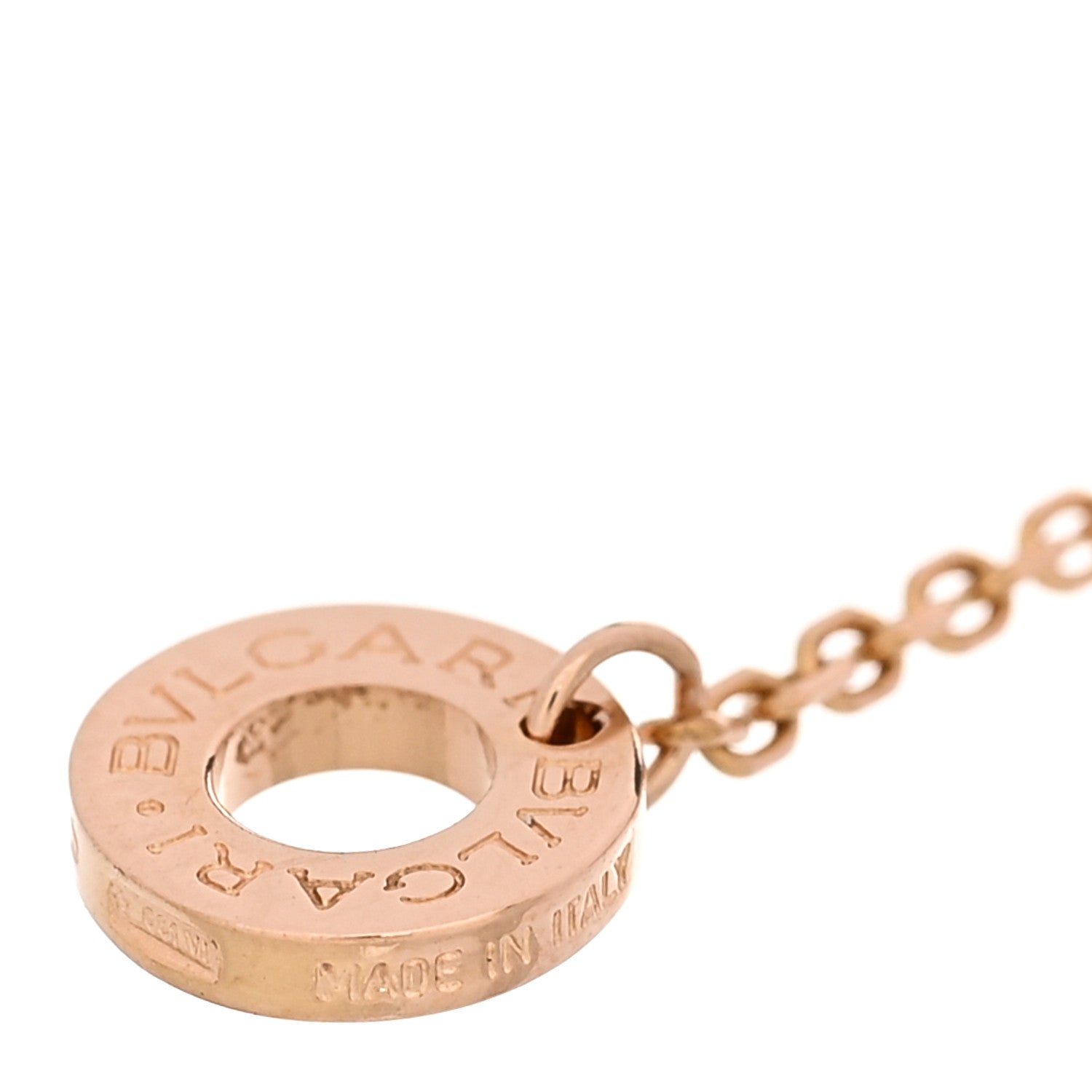 Bulgari 18K Rose Gold Carnelian Divas' Dream Bracelet SM 3 of 3