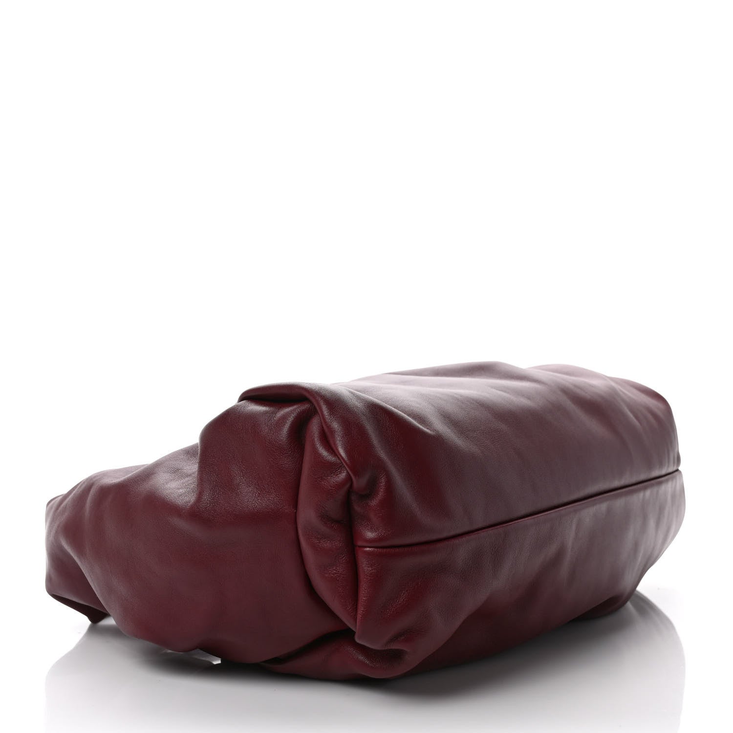 Bottega Veneta Smooth Butter Calfskin Small The Shoulder Pouch Dark Red 4 of 9