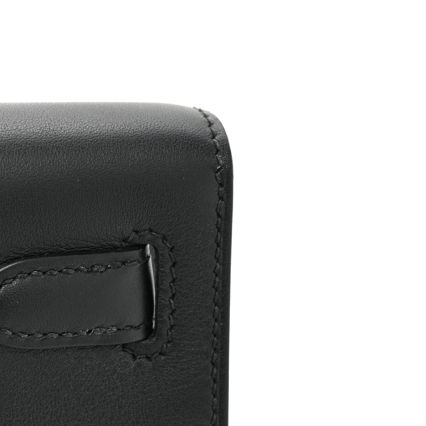Swift Kelly Cut Clutch Pochette Black