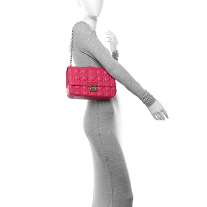 Christian Dior Lambskin Cannage Medium Miss Dior Flap 2 of 11