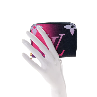 Louis Vuitton Monogram Giant Spring In The City Zippy Coin Purse Midnight Fuchsia 2 of 7