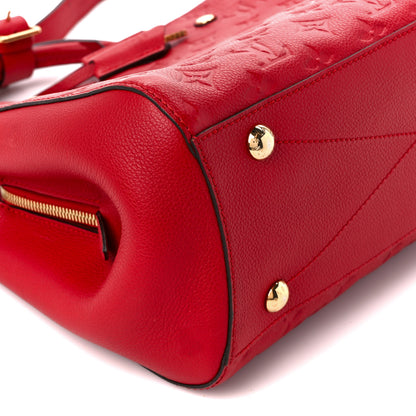 Louis Vuitton Empreinte Montaigne MM Cherry 14 of 15