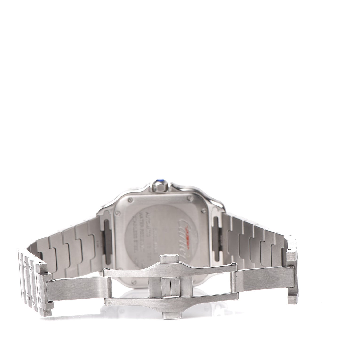 Stainless Steel 35mm Santos de Cartier Automatic Watch