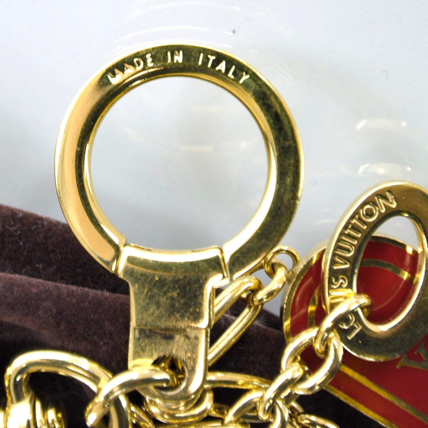 Louis Vuitton PTE Cles Cadenas Key Holder Red 7 of 7