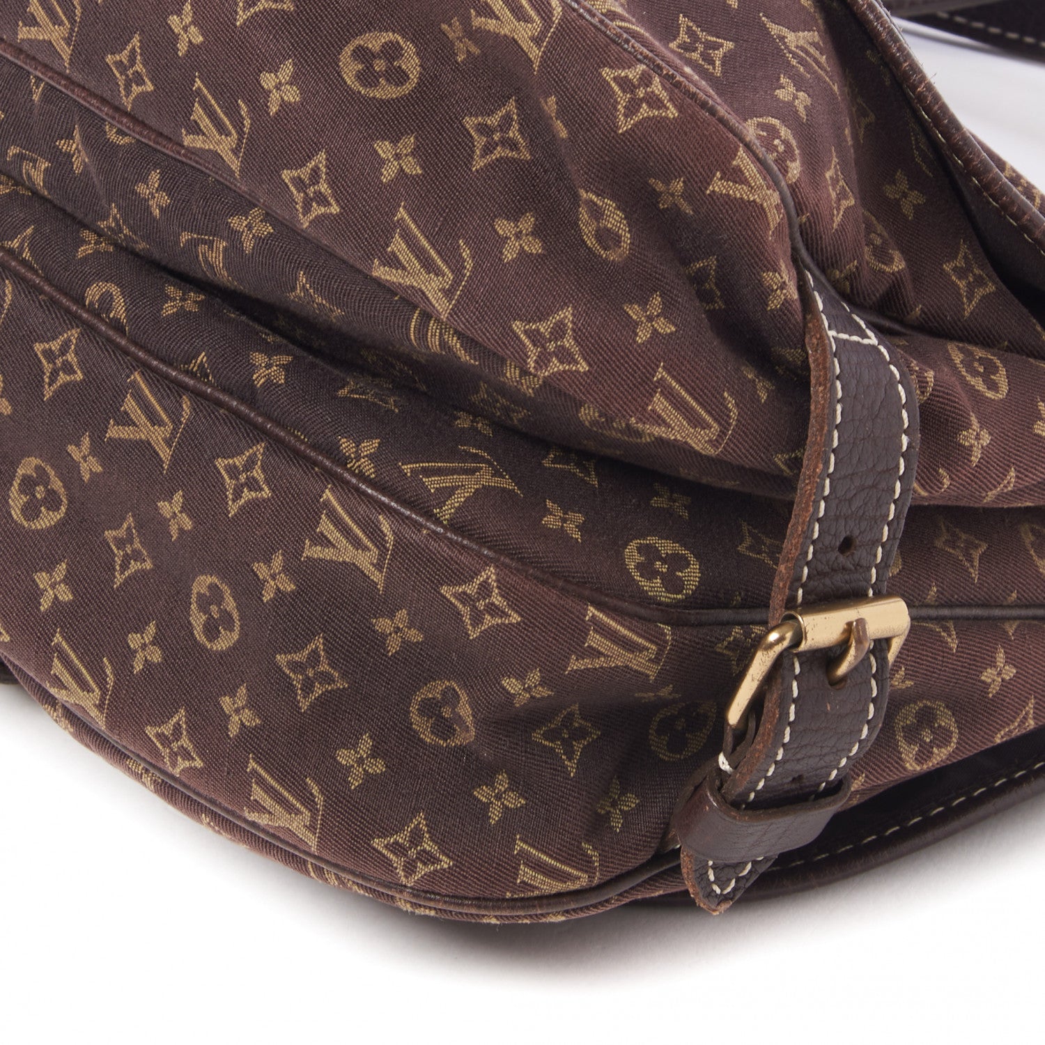 Louis Vuitton Monogram Mini Lin Saumur Ebene 4 of 8