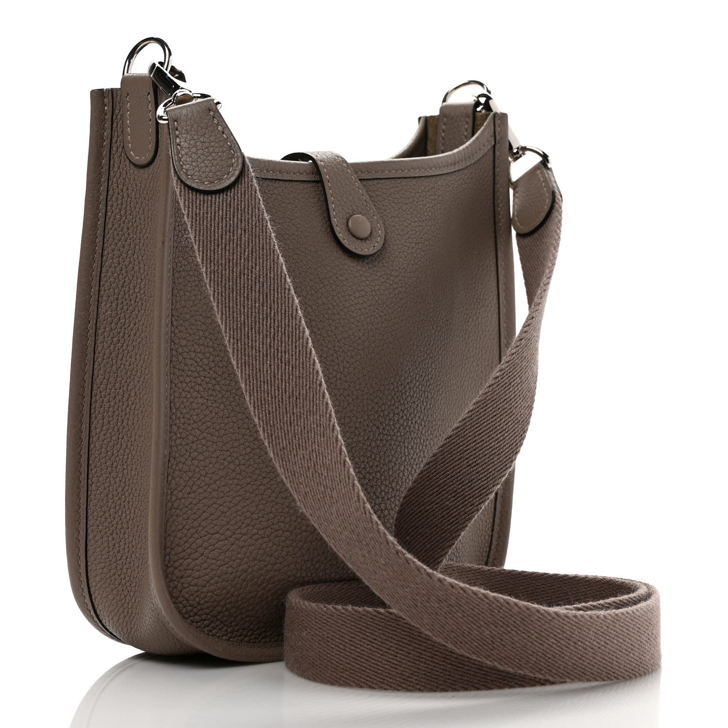 Hermes Taurillon Maurice Evelyne TPM Gris Asphalte 3 of 8