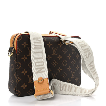 Louis Vuitton X NIGO Reverse Monogram Stripes Trio Messenger 4 of 9