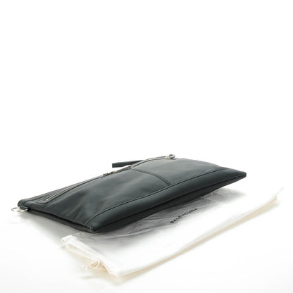 Balenciaga Rubber Calfskin Marble Clip M Black 4 of 7