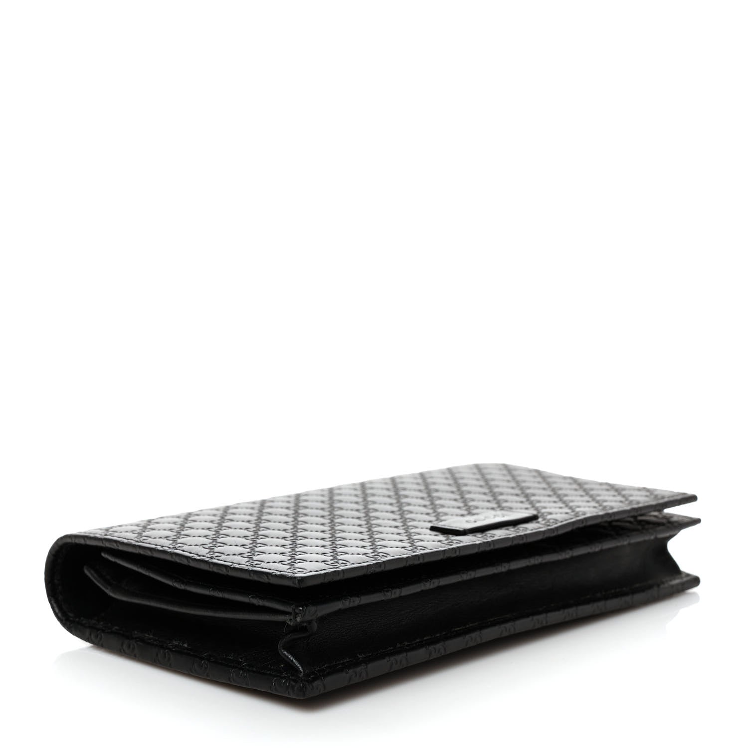 Gucci Microguccissima Crossbody Wallet Black 5 of 12