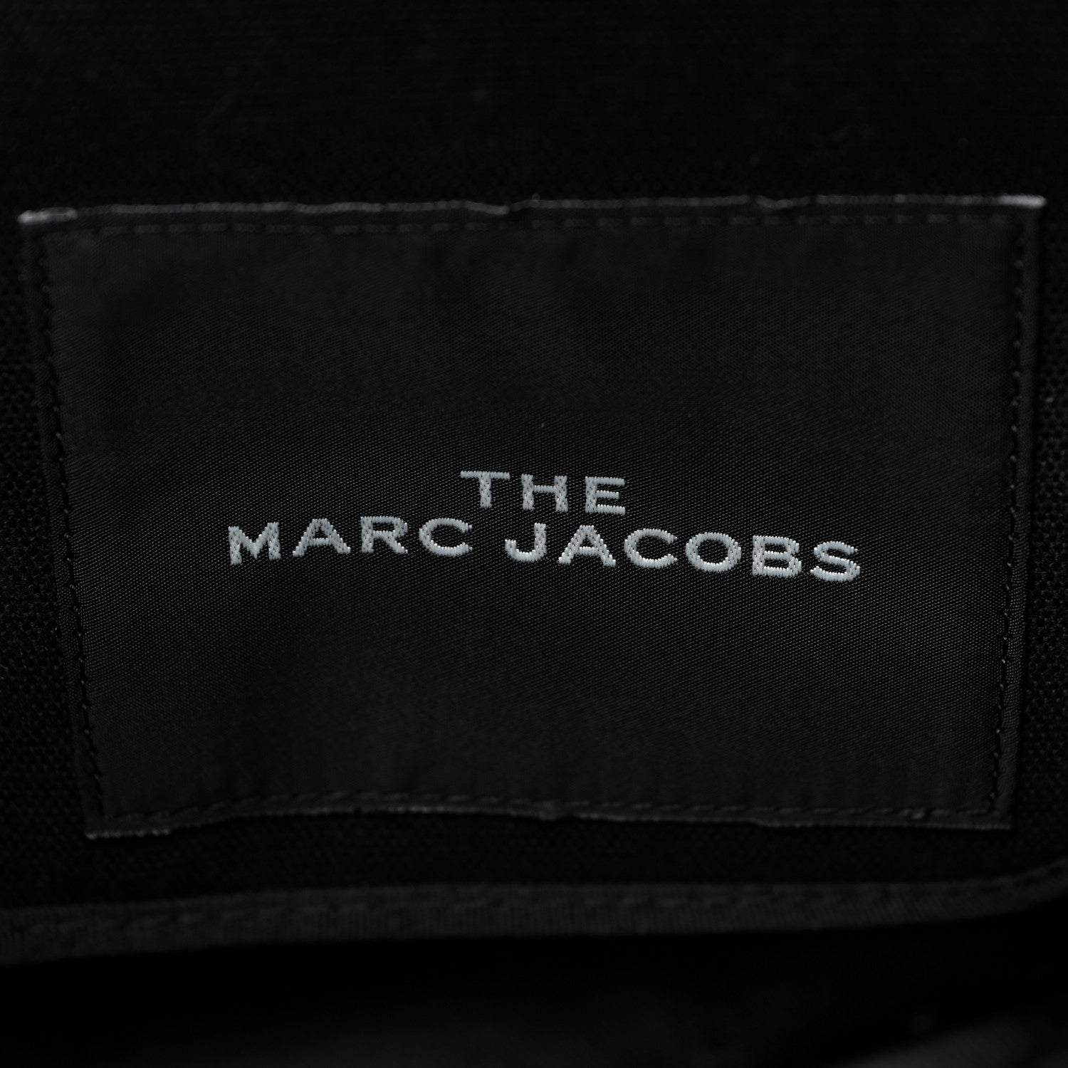 Marc Jacobs Cotton Canvas Large Tote Bag Black 6 of 9