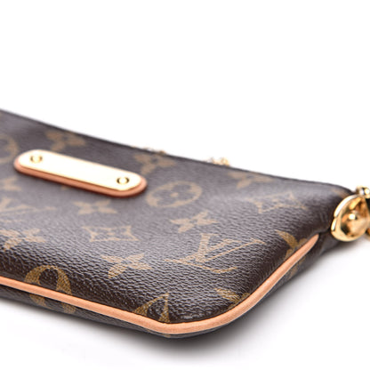 Louis Vuitton Monogram Pochette Milla MM 9 of 10