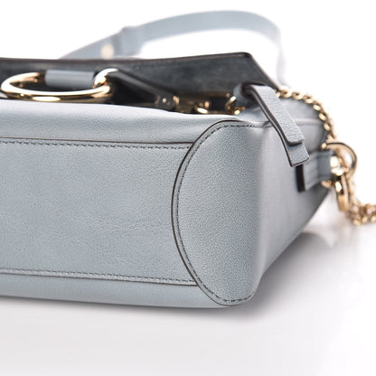 Chloe Calfskin Mini Faye Day Shoulder Bag Cloudy Blue 10 of 10