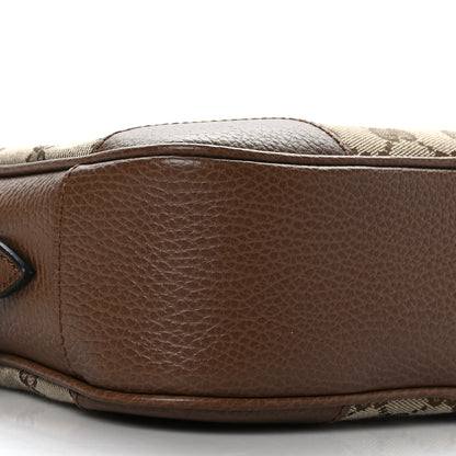 Gucci Monogram Mini Bree Messenger Bag Beige Tabacco 8 of 9