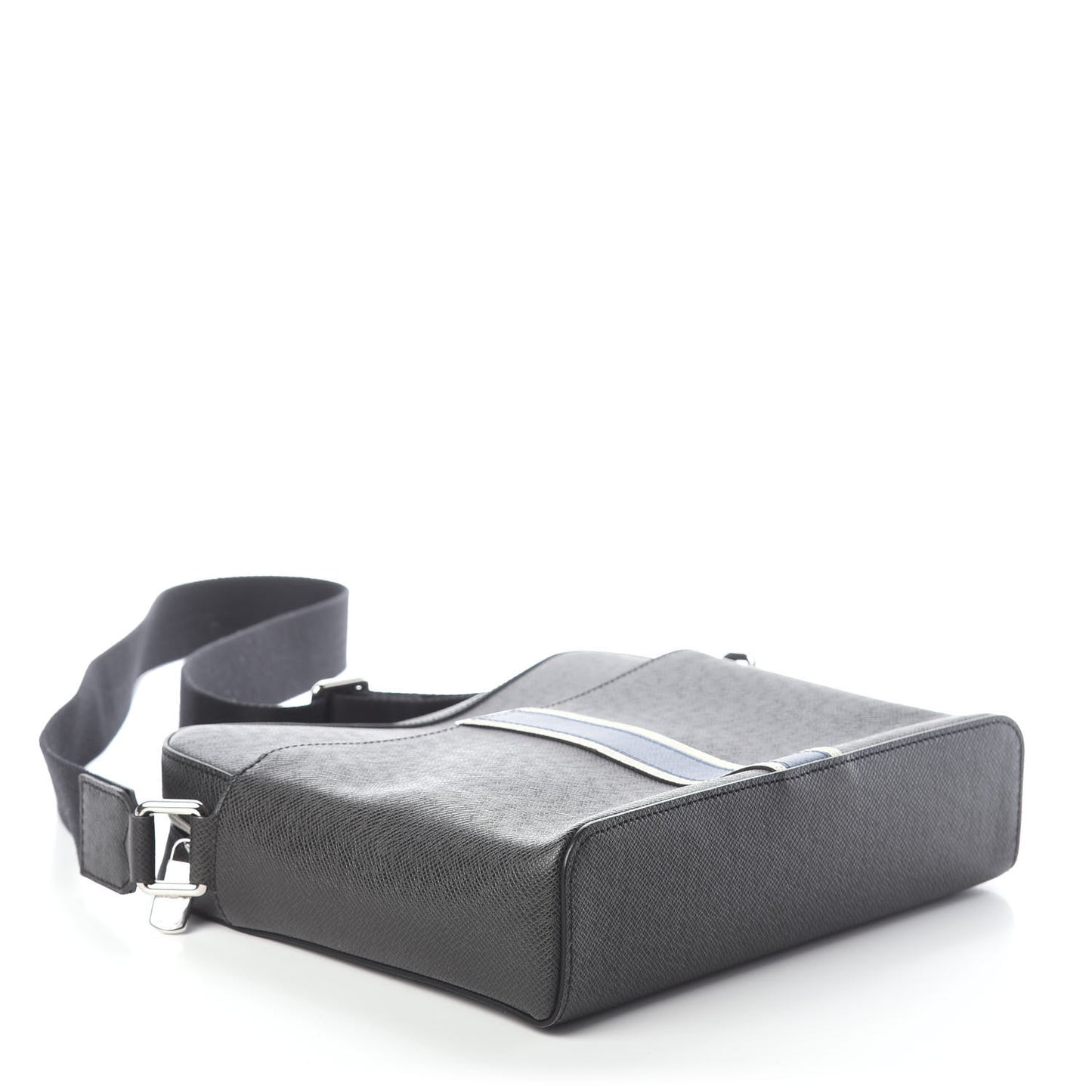 Taiga Stripe Anton Messenger PM Ardoise