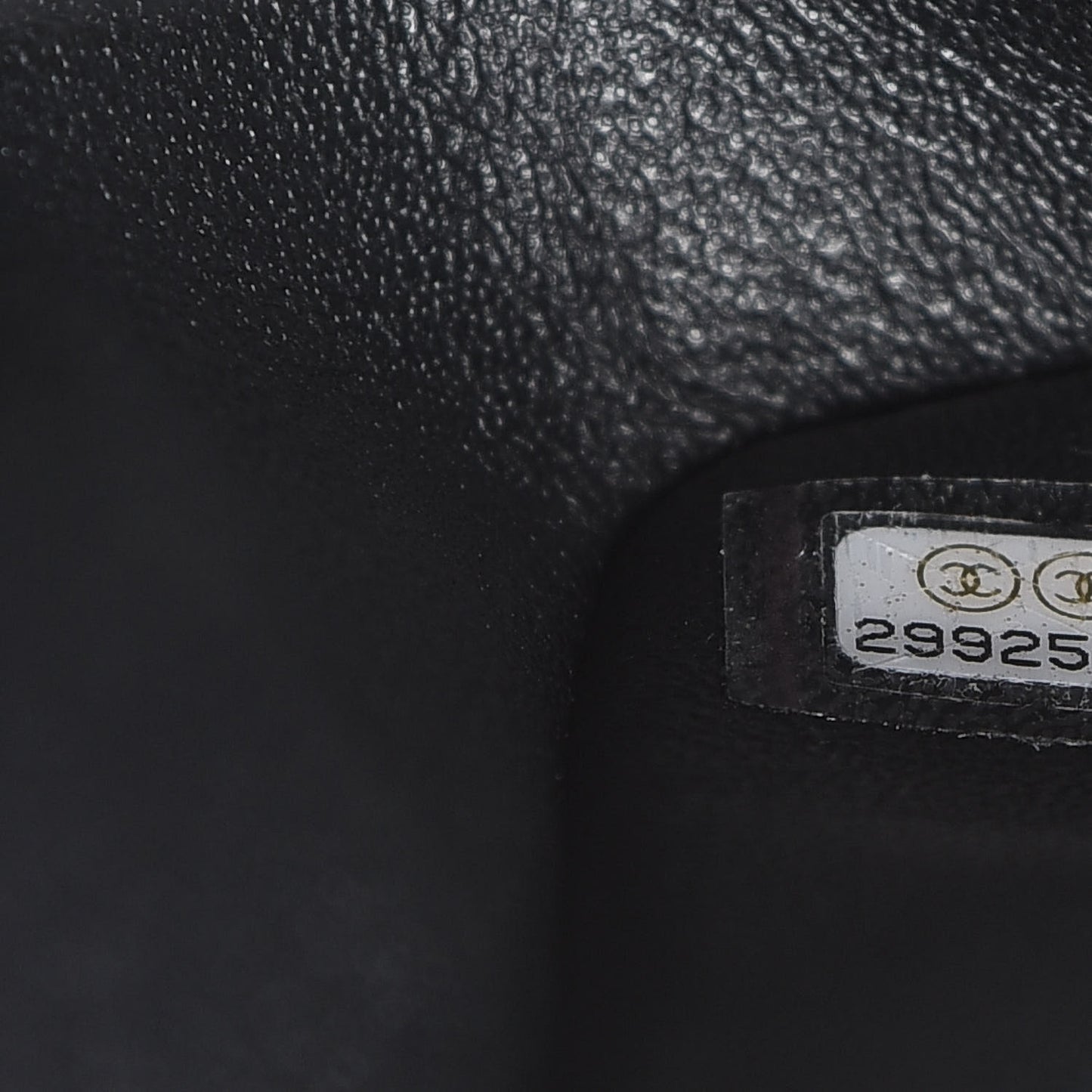 Lambskin Quilted Mini Rectangular Flap Black