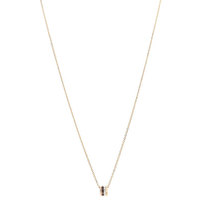 Boucheron 18K Yellow White Pink Gold PVD Diamond XS Quatre Classique Pendant Necklace 1 of 4