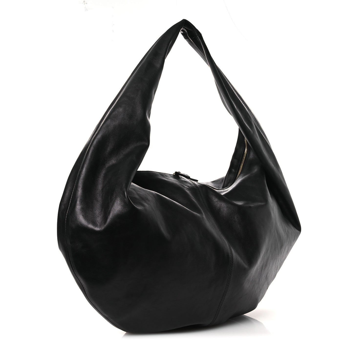 Vintage Calfskin Extra Large Olivia Hobo Black