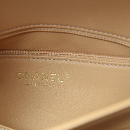Chanel Lambskin Quilted Medium Trendy CC Flap Dual Handle Bag Beige 6 of 12